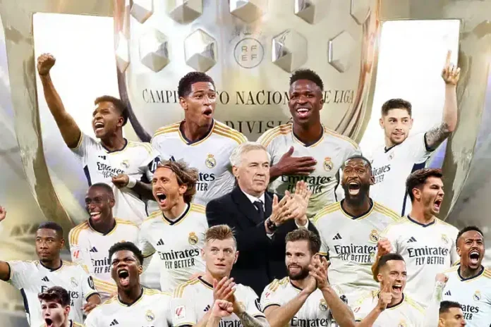 Real Madrid je 36. put prvak Španije: Golijada u Gironi i poraz Barcelone riješili sve dileme