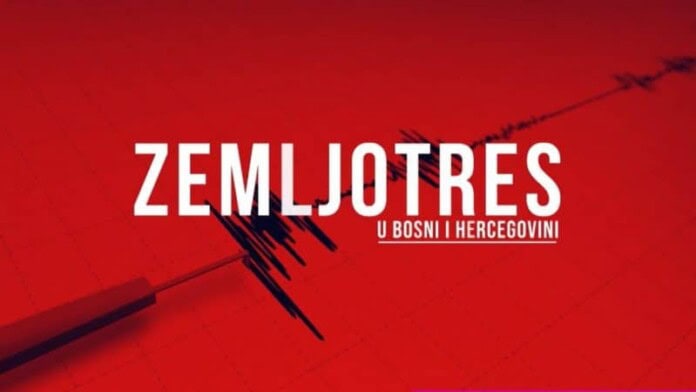 Zemljotres pogodio BiH