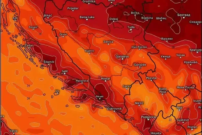 Stiže nam toplotni val: Još danas svježije, a onda rast temperatura do 36 °C