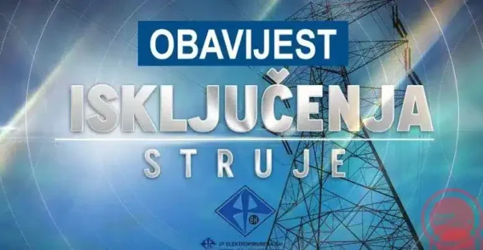 Planirani prekidi struje 16. 1. u Bosanskoj Kupi. Provjerite kada će doći do isključenja električne energije.