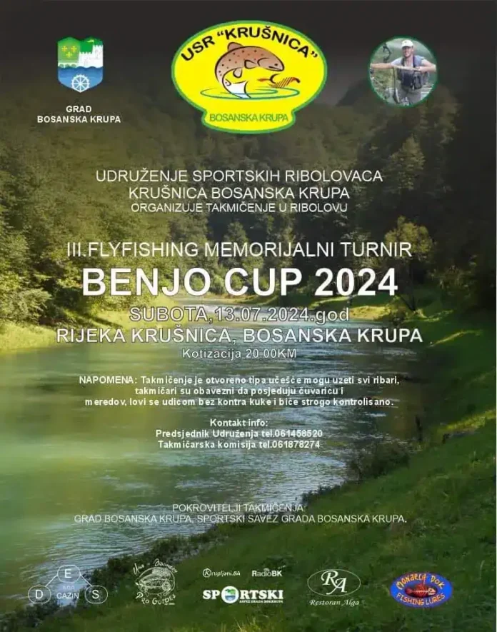 lll Fly-Fishing Memorijalni turnir Benjamin Dizdarević ,,Benjo Cup 2024,,