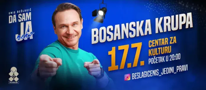 Enis Bešlagić u Bosanskoj Krupi