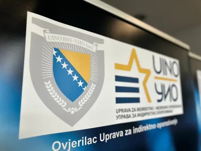 Indirektni porezi u BiH: Prihodi UIO BIH veći za 629 miliona maraka