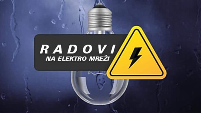 Visoka napetost i opasnost od električne energije na krušnici, upozorenje na rizik od struje.