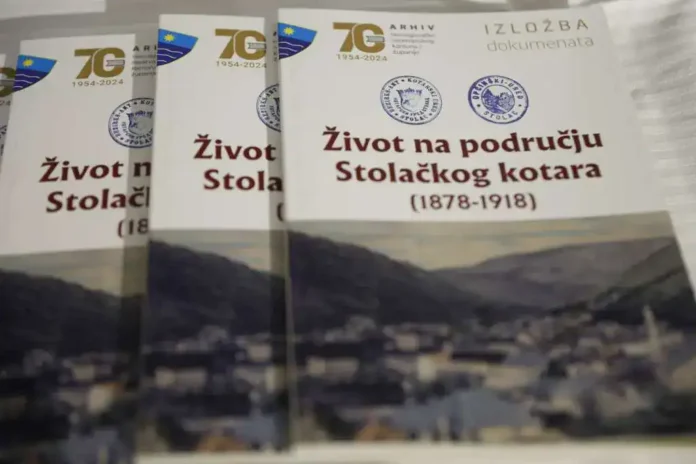 Život na području Stolačkog kotara, historijska publikacija, 1878-1918.