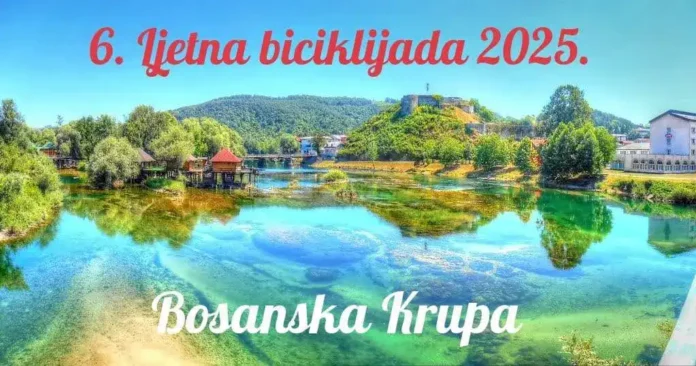 Mirna rijeka Krušnica u Bosanskoj Krupi, idealno mjesto za odmor i outdoor aktivnosti.