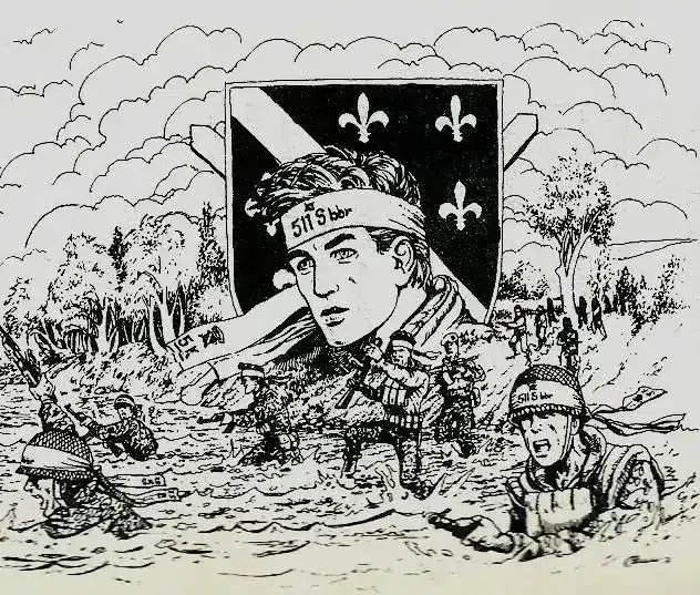 Ratno bilježje na rijeci Krušnica sa vojnim aktivnostima i simbolima heroizma.
