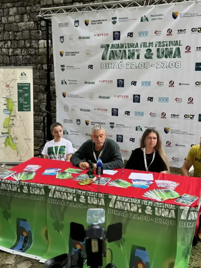1. Članovi na press konferenciji za Alektura Film Festival u Bihaću.