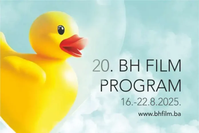 Radna zaba sa žutom gumom, promo za BH film festival 2025.