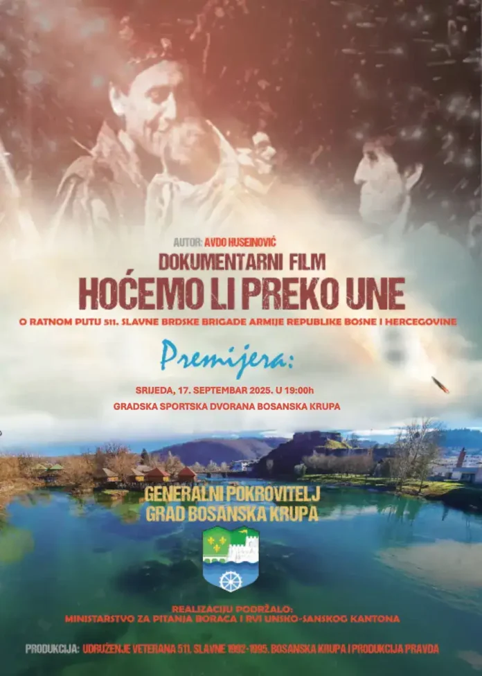 1. Dokumentarni film o Bosni i Hercegovini, Bosanska Krupa, rat, brigada, uspjeh, istina.
