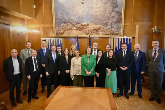 Delegacija Krušnica u službenoj posjeti, sastanak sa predstavnicima lokalnih vlasti.