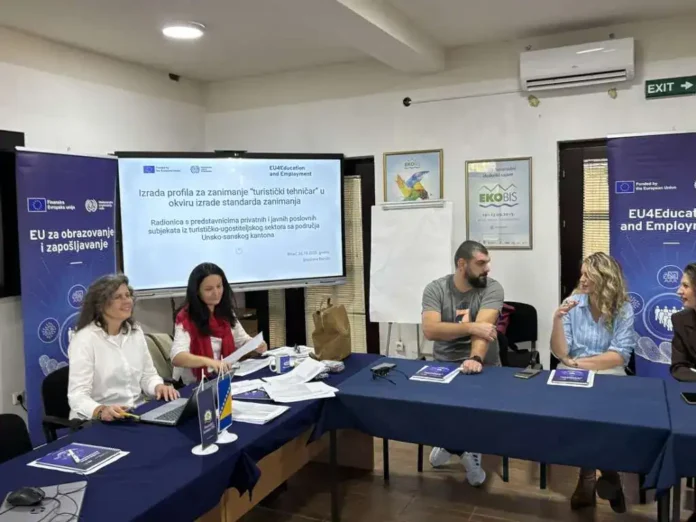 EU program za edukaciju i zapošljavanje za turizam i hotelijerstvo u Bosni i Hercegovini.