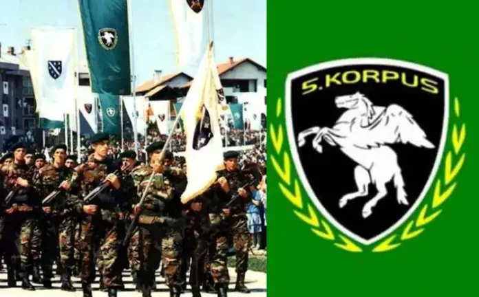 Vojska Krušnica 5. Korpus, vojne parade, vojnička odora, zastave, militarni simulacija, vojne ceremonije.