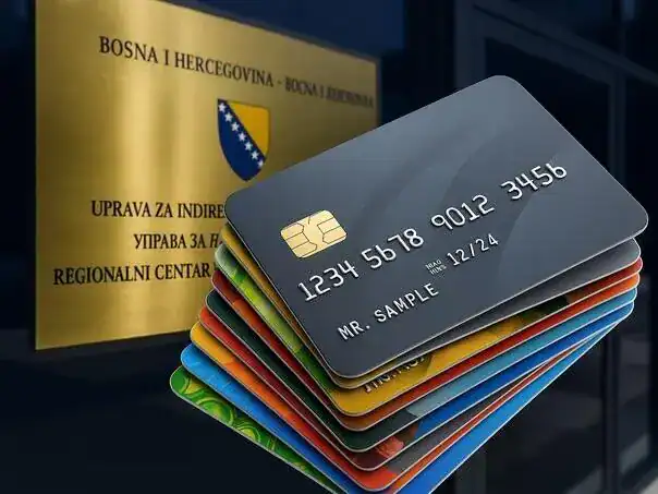 Kreditne kartice i službeno lice u BiH za fiskalne i porezne usluge.