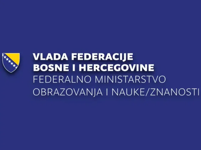 Vlada Federacije Bosne i Hercegovine edukacija obrazovanje nauka institucije.