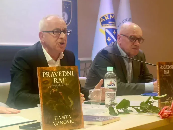 Pravedni rat, Kabinet, Hemza Ajanović, promocija knjige, knjiga o pravdi, autor, knjiga Pravedni rat.