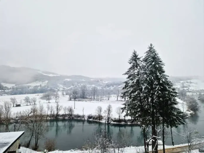 Pogled na rijeku Krušnicu i Govedarnicu