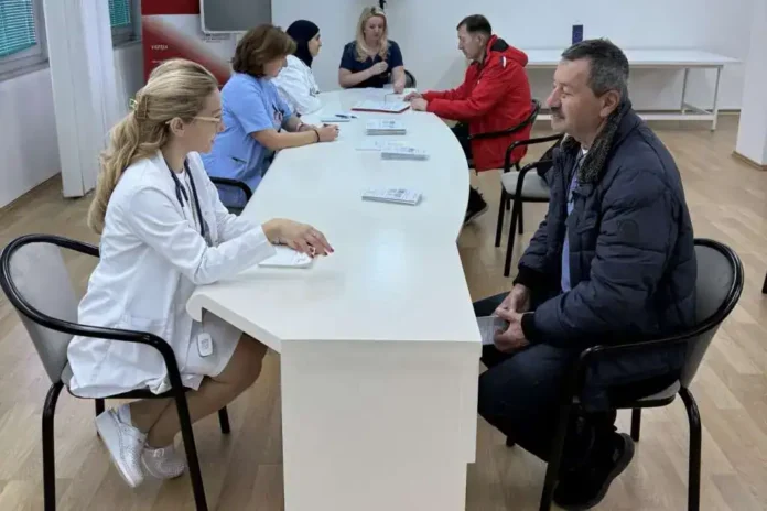 Održavanje konzultacija sa pacijentima u klinici Krušnica.