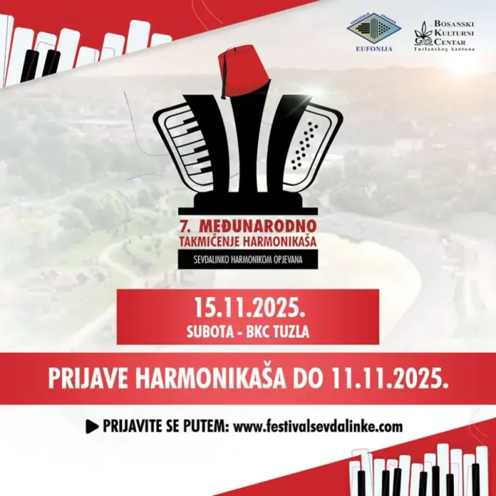 Takmičenje harmonikaša, 7. Međunarodno festival, Tuzla, 15.11.2025.