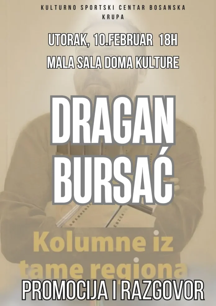 Knjige "Srebrenica 30" i "Kolumne iz tame regiona" promovirane na promociji.