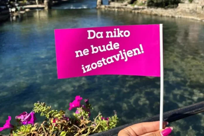 Krušnica, poruka podrške za inkluziju i ravnopravnost osoba s Down sindromom.