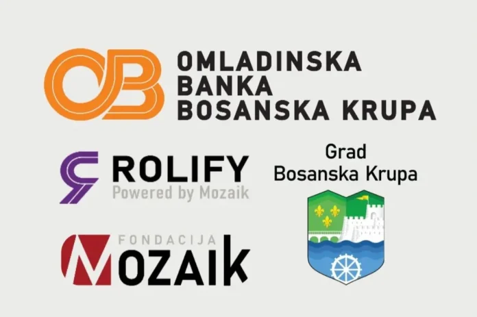 Omladinska banka Bosanska Krupa i ROLIFY podržavaju razvoj zajednice.