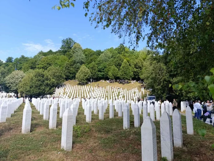 Međunarodni memorijalni centar u Potočarima, Srebrenica, obilježavanje 31. godišnjice.